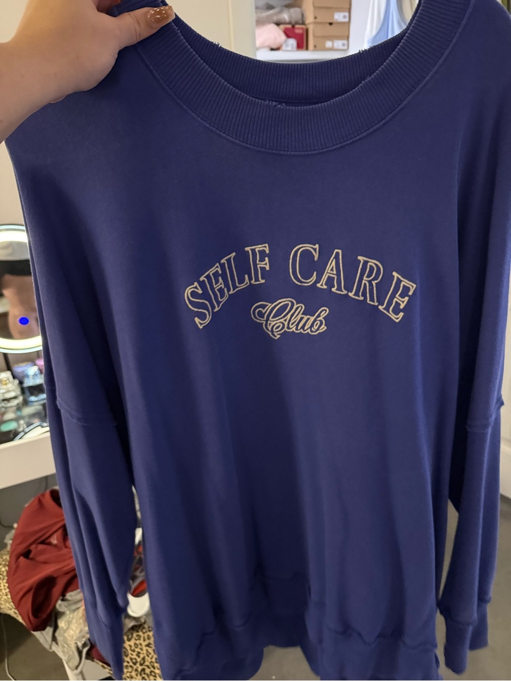 Aerie oversized graphic sweatshirt